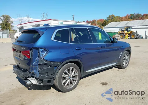 2018 BMW X3 xDrive30I from USA, damaged, VIN 5UXTR9C59JLD62344
